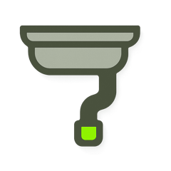Gouttières PVC (15 m linéaires)