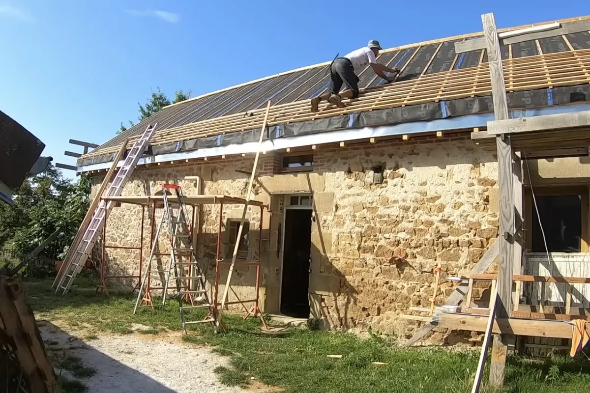 Installation de toiture neuve à Chantilly